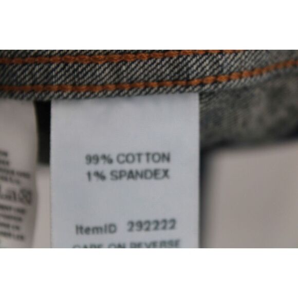 LL Bean Womens Denim Jacket Size L Blue Trucker Jean - Picture 10 of 10
